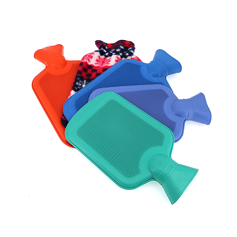 Good Quality Customize Home or Medical Use 2000ml 1000ml 20 -45% Rubber Content Rubber Hot Water Bag for Pain Relief