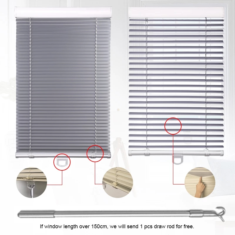 25mm Cordless Aluminum Louvers 1" Inch Aluminum Venetian Blinds Germany Aluminum Shutter