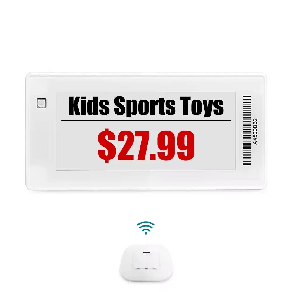 High Level Supermarket Electronic Price Tag Eink Label Mini Price Tag Shelf