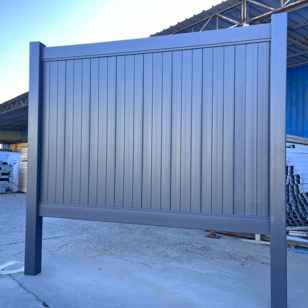 Easy to Install Garden Fence White Vinyl PVC Privacy Fence Panel for Farm Land Garden Fencing Net Panel Welded Wire Mesh