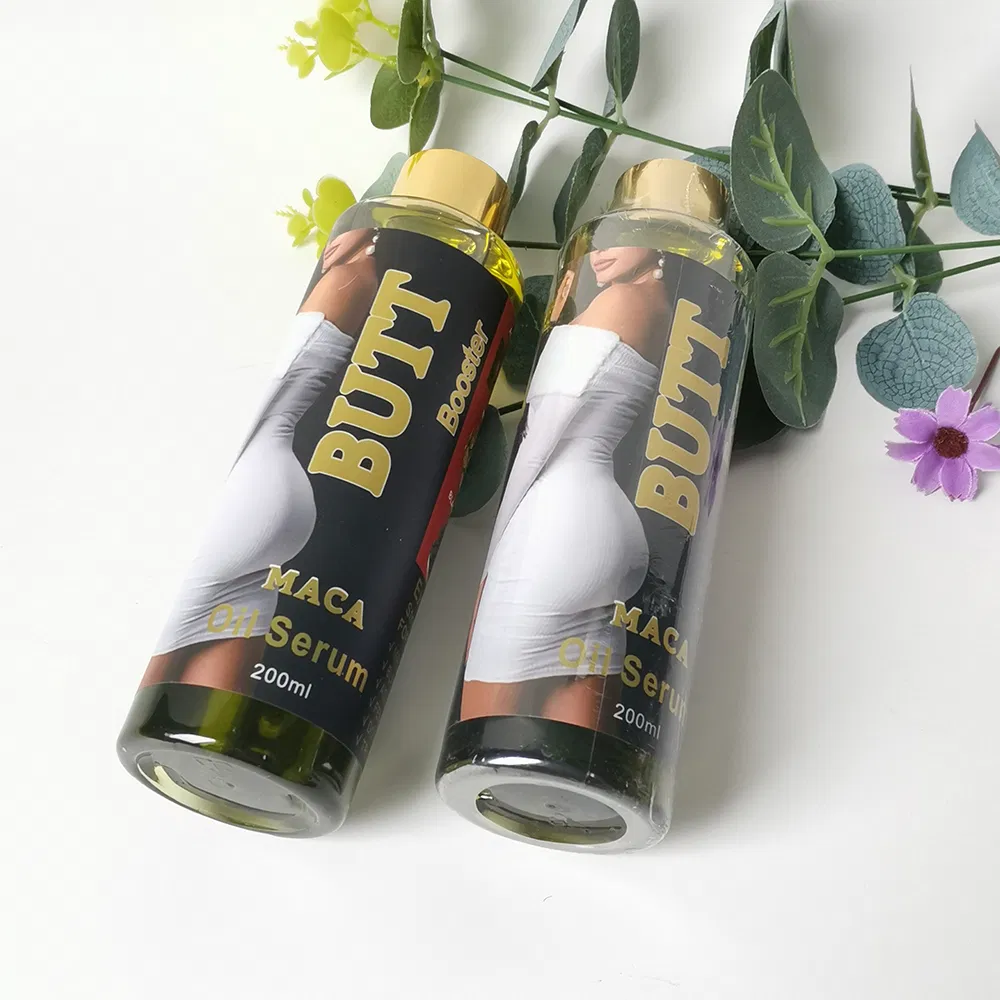 Big Top Quality 100% Natural High Quality Beauty Enhancement Customized Butt Enlargement Booty Booster Butt Oil