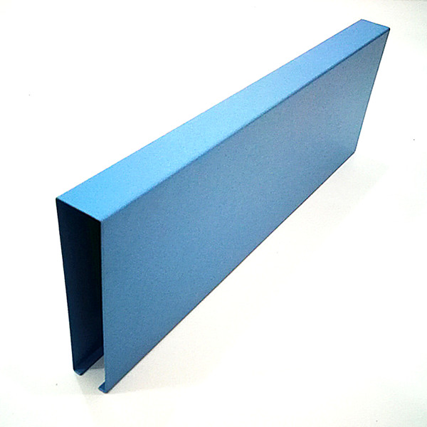 0.8mm Building Material Metal False Ceiling U-Shaped Aluminum Baffle Ceiling