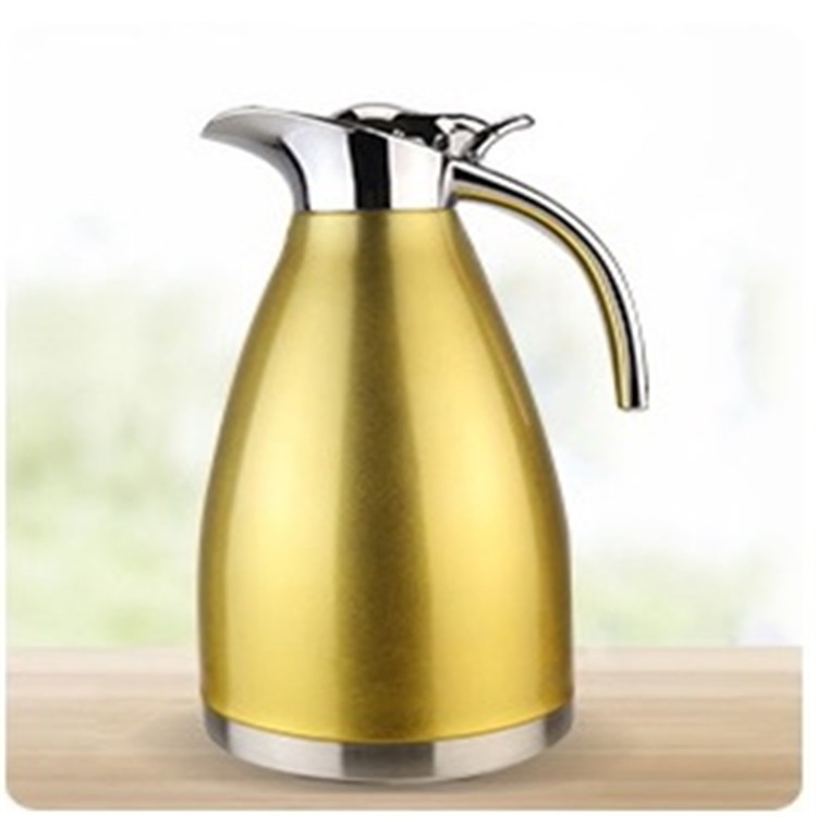 2000ml Stainless Steel Vacuum Insulated Carafe Thermal Carafe Coffee Pot