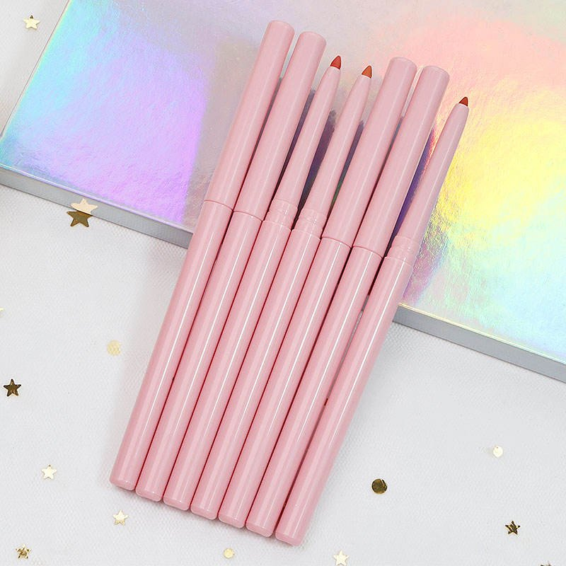 New Smooth Mineral Vegan Lip Liner Pencil 23 Colors Longlasting Waterproof Matte Finish Custom Private Label