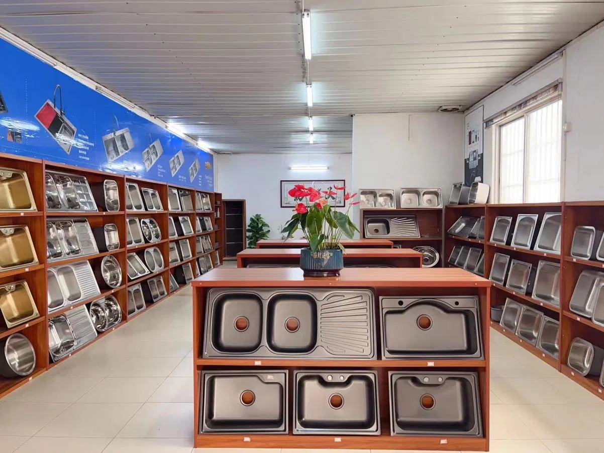 2023 New Design Stainless Steel Laundry Sink Wash Basin Single Bowl Bathroom Sink 4337