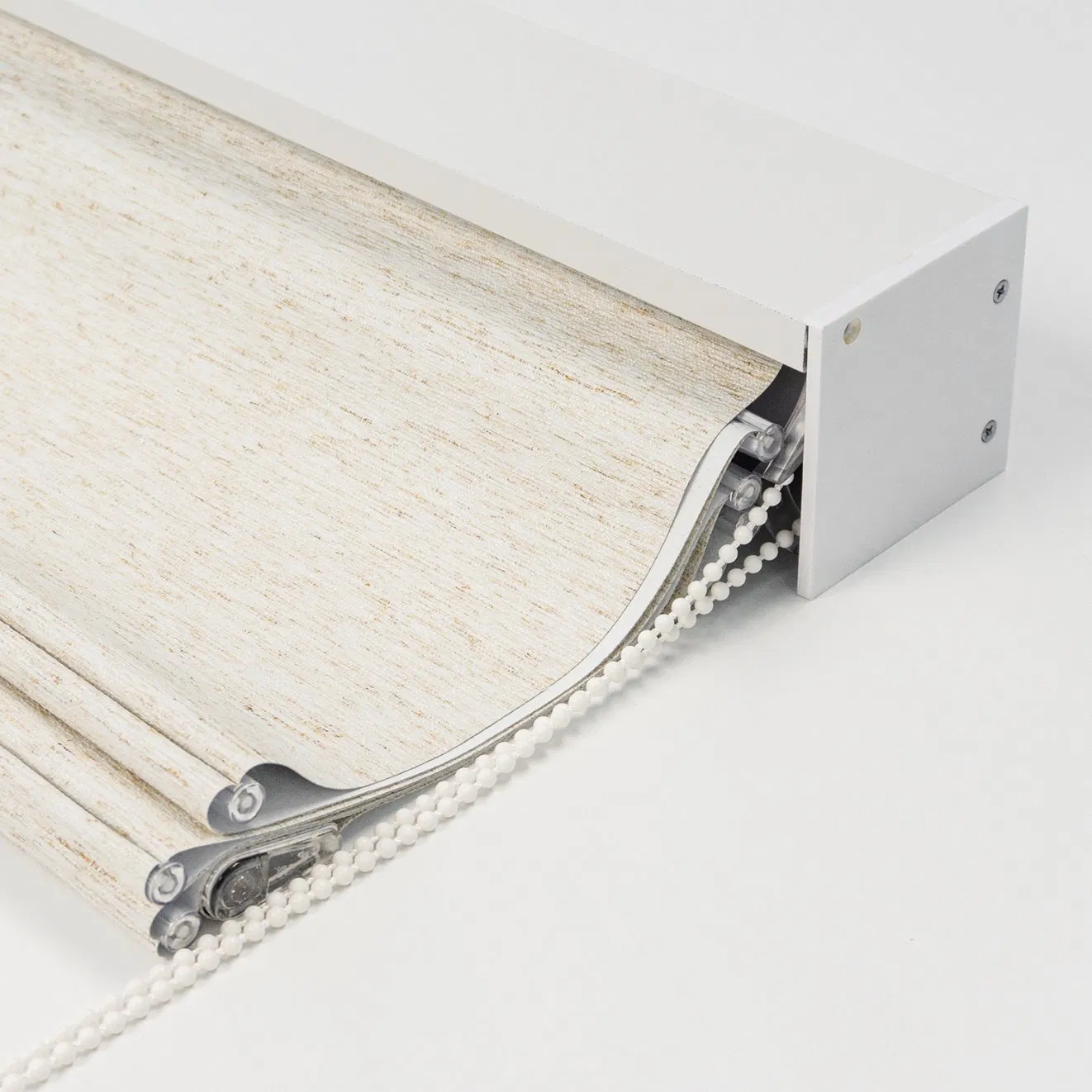 Sisheng Custom Made Roman Blinds Blackout Motorized Electric Wireless Roller Blinds Roman Shades for Windows