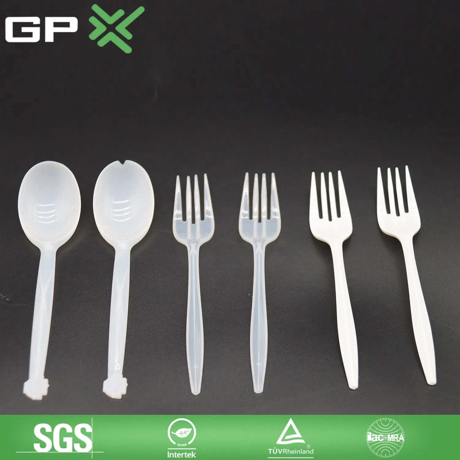 Eco-Friendly Biodegradable Tabkeware for Events and Parties Dining Compostable Spoon and Fork