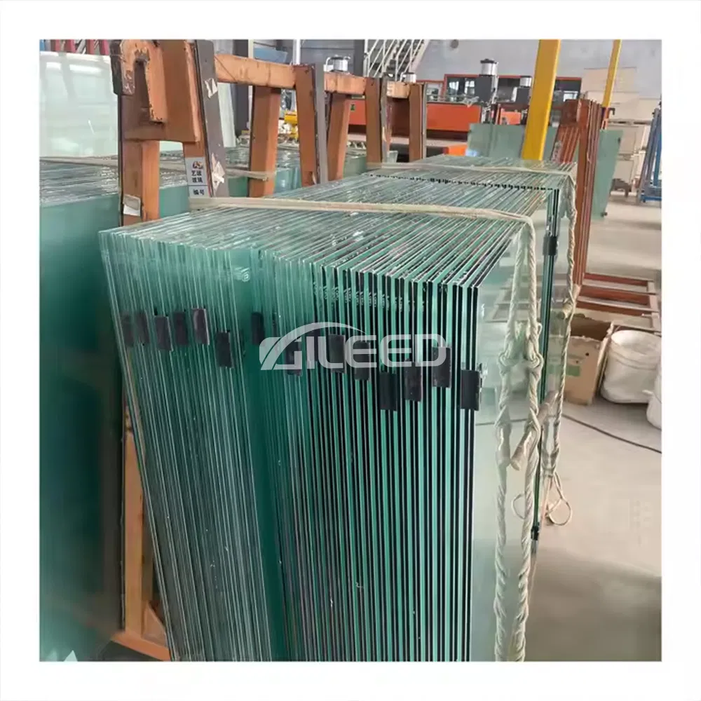 Laminated Glass Balustrades and Staircase with Handrail for Balcony