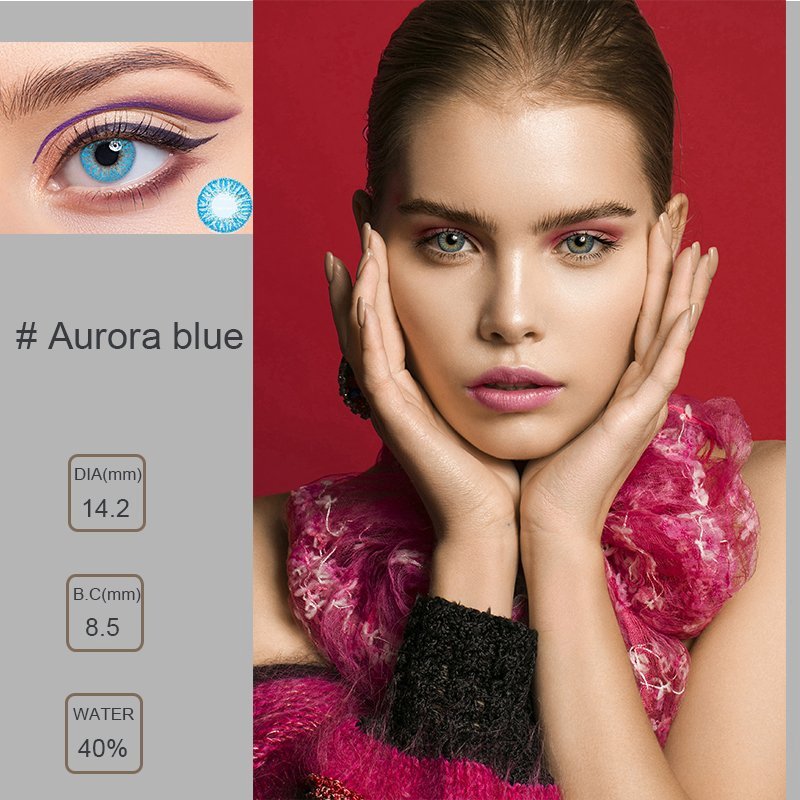 Hot-Selling Contact Lenses with Power Wholesale for Eyes Can Customize Brand