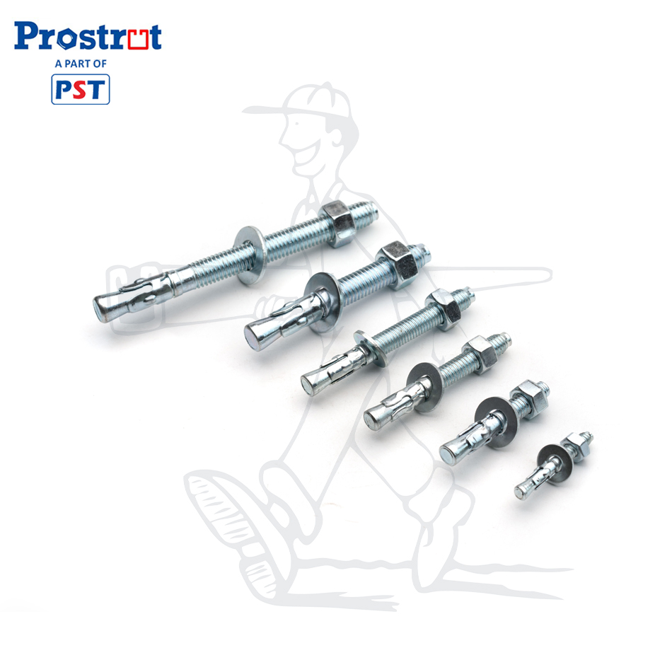 Анкерные болты клиновые 1/2" x 3-3/4", оцинкованные