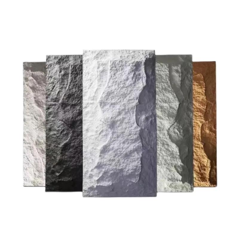 Artificial Stone Wall Slab 3D Faux Stone Wall Panel for House Decoration