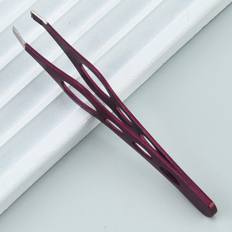 Stainless Steel Eyebrow Facial Hair Salon Splinter Removal Tool Unisex Beauty Tweezer