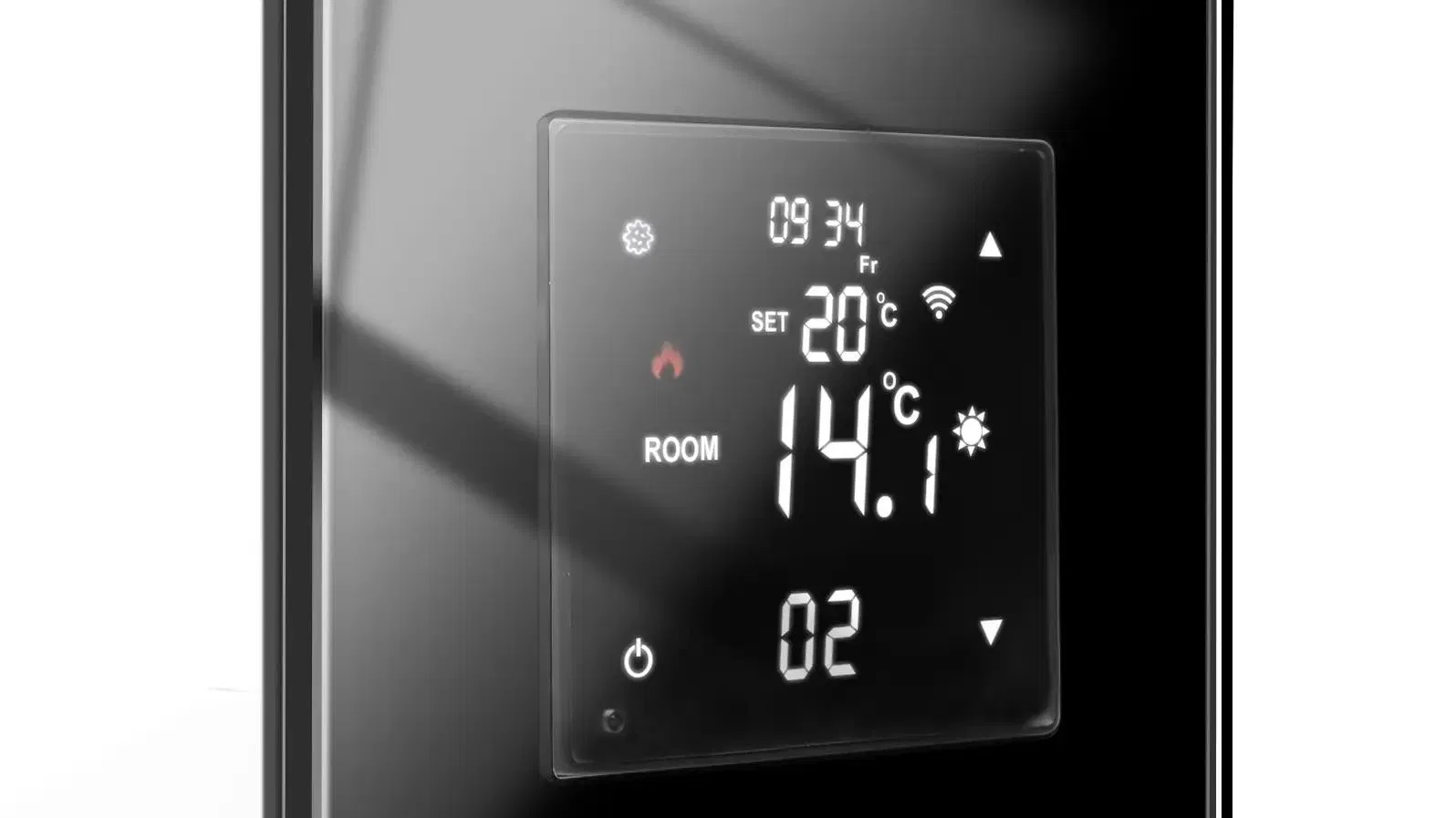 Bingoelec WiFi Smart Thermostat Electric Underfloor Water Heater Switch