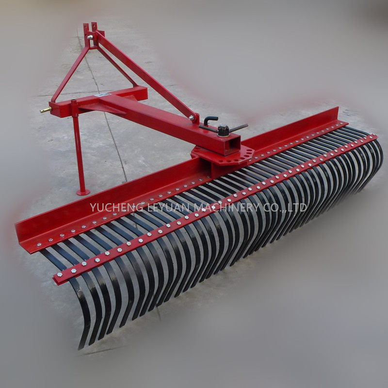 Landscape Rake Tractor Mounted Land Rake Tracot Hitched Stick Rake Root Rake