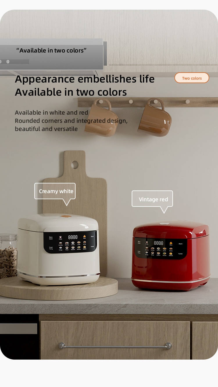 China Made 2L/400W Smart Rice Cooker Multi-Functional Electric Cooker