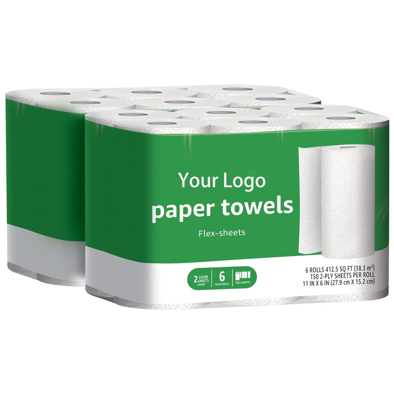New Model Good Quality Low Price Wholesale Kitchen Tissue Paper Towels Roll Kitchen 150 Sheets