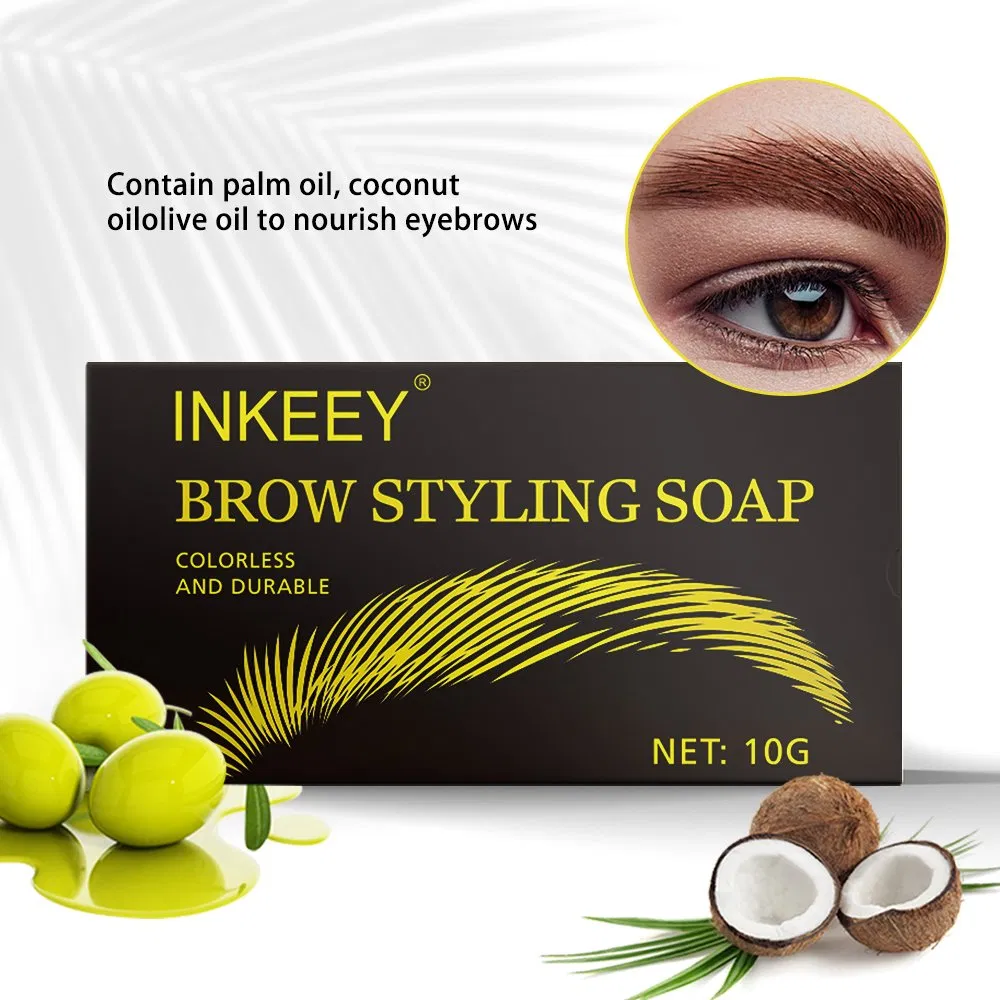 Wholesale Customized Private Label Waterproof Brow Styling Soap Custom Eyebrow Soap Gel Long Lasting Eyebrow Soap