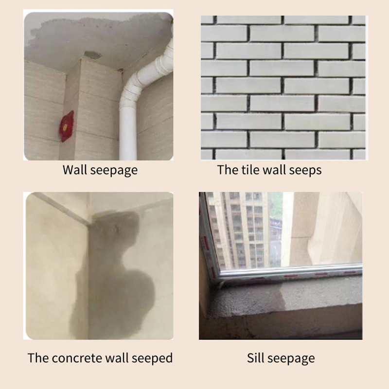Affordable Liquid Transparent Adhesive Waterproof Coating Material for Waterproofing