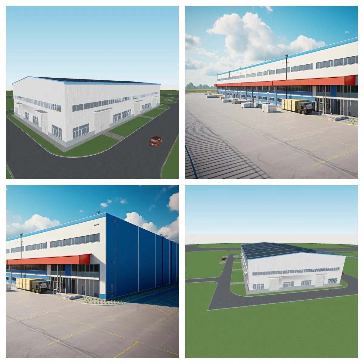 Prefabricated High Quality Steel Structure Warehouse Workshop Building