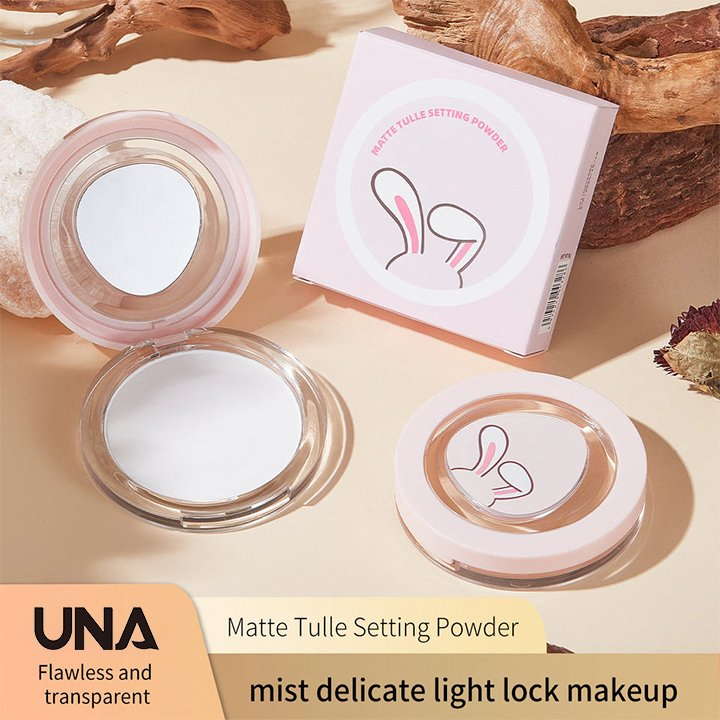 Matte Light Mist Foundation Delicate Smooth Oil Control and Pore-Improving Natural Setting Powder