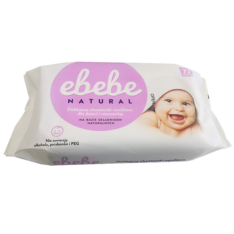 with Aloe Vera Cleaning Wipe Antibacterial Disinfection Wipe Bamboo Biodegradable Soft Cotton Wet Wipe OEM Eco Baby Care Wet Wipe