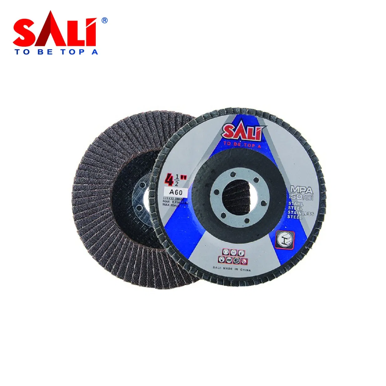 Sali Calcined Aluminum Oxide Coated Abrasive Flap Disc