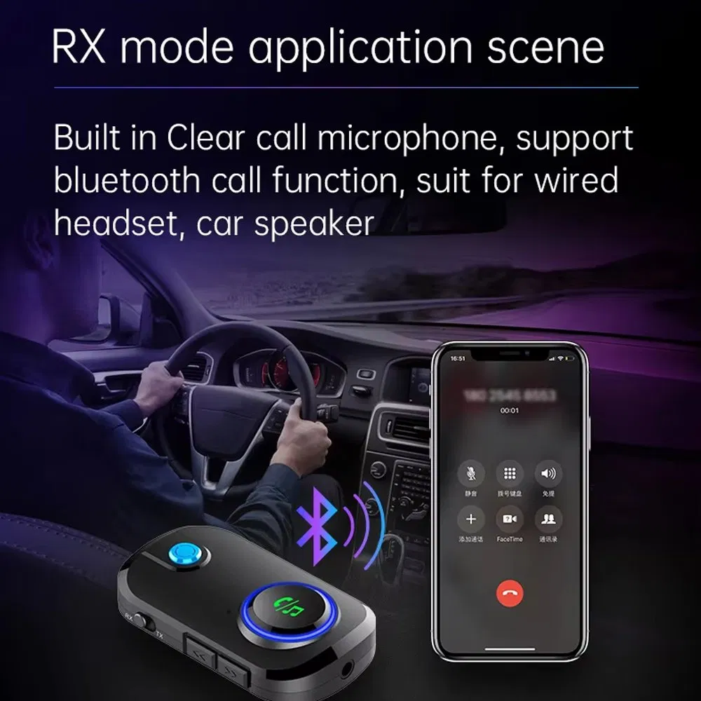 Bluetooth-передатчик и приемник с LCD-дисплеем и поддержкой двойного прослушивания