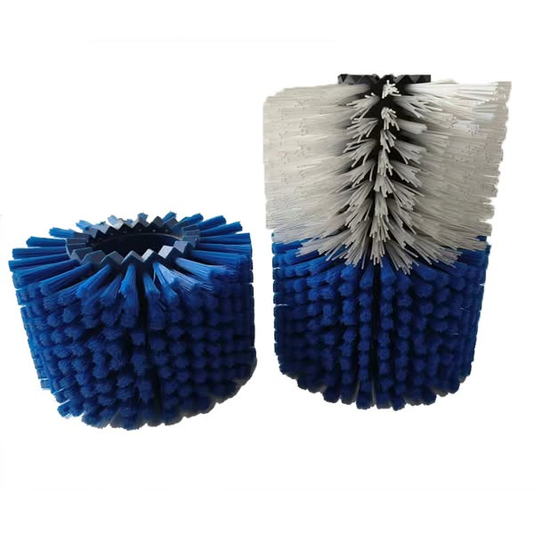 Factory Price Industrial Belt Cleaning Brush Roller Cylindrical Conveyor Brush Cylinder Nylon Roller Brush for Cleaning
