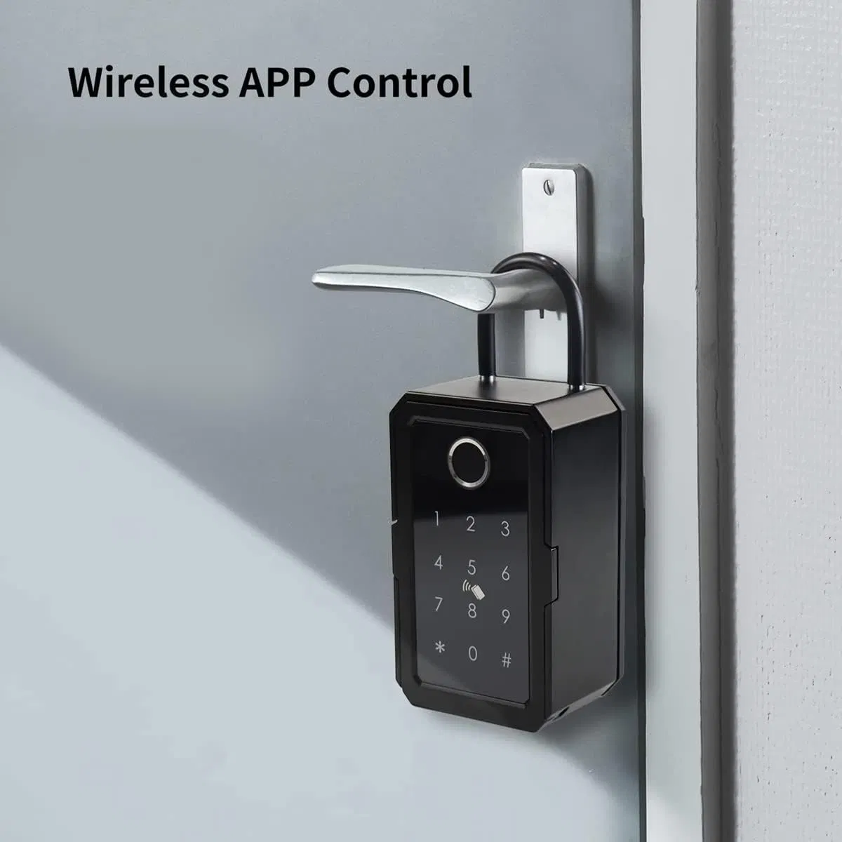 Waterproof Fingerprint Door Lock Security Locker Keyless Electronic Smart Locker Box