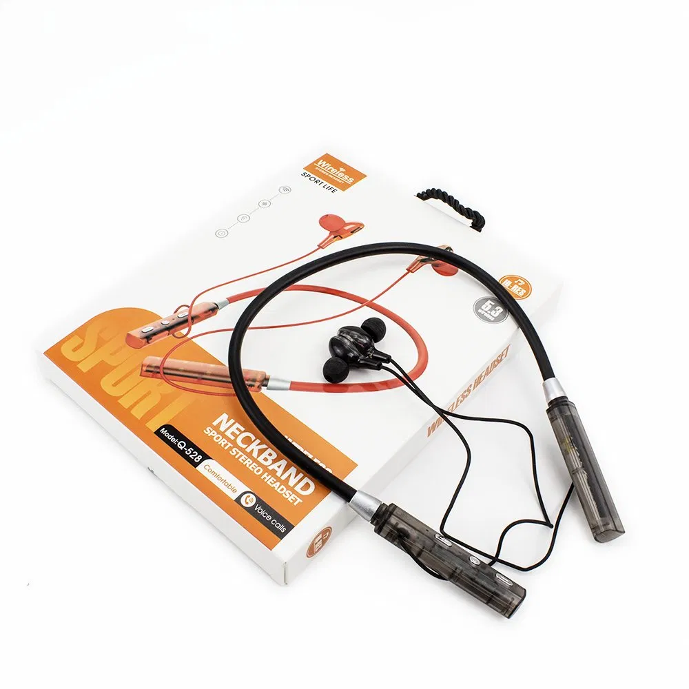 Беспроводные наушники-петличка Q-528 для спорта и игр