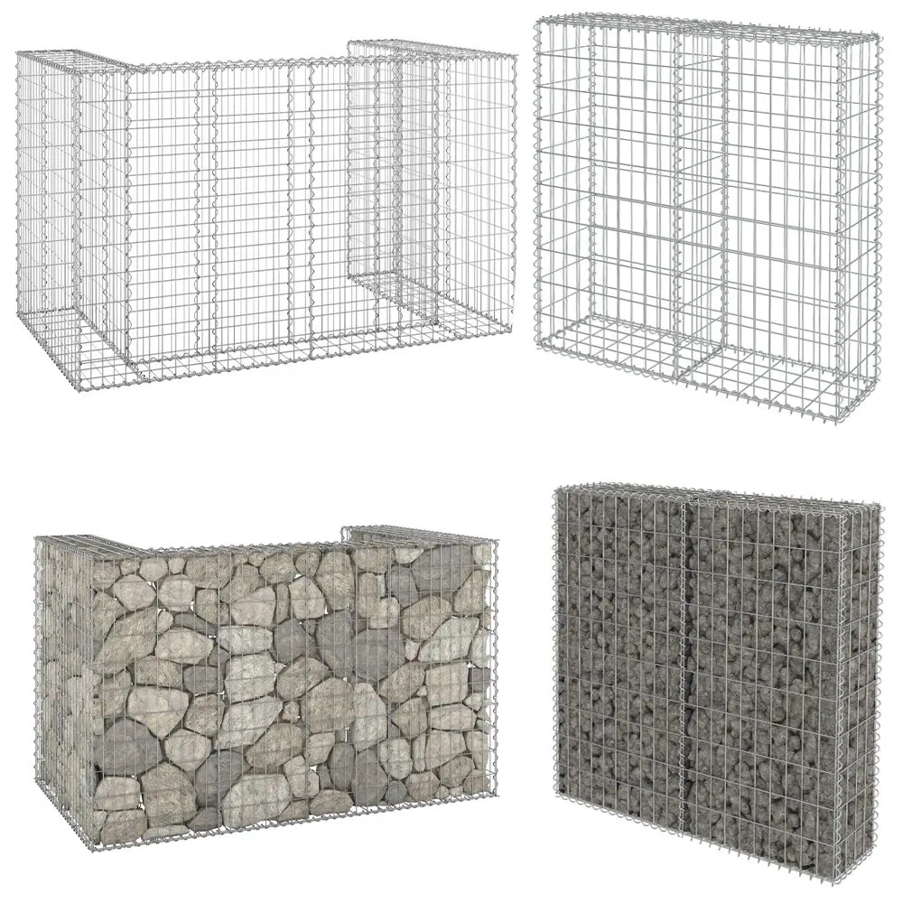 Durable Galvanized Gabion for Road Building Applications