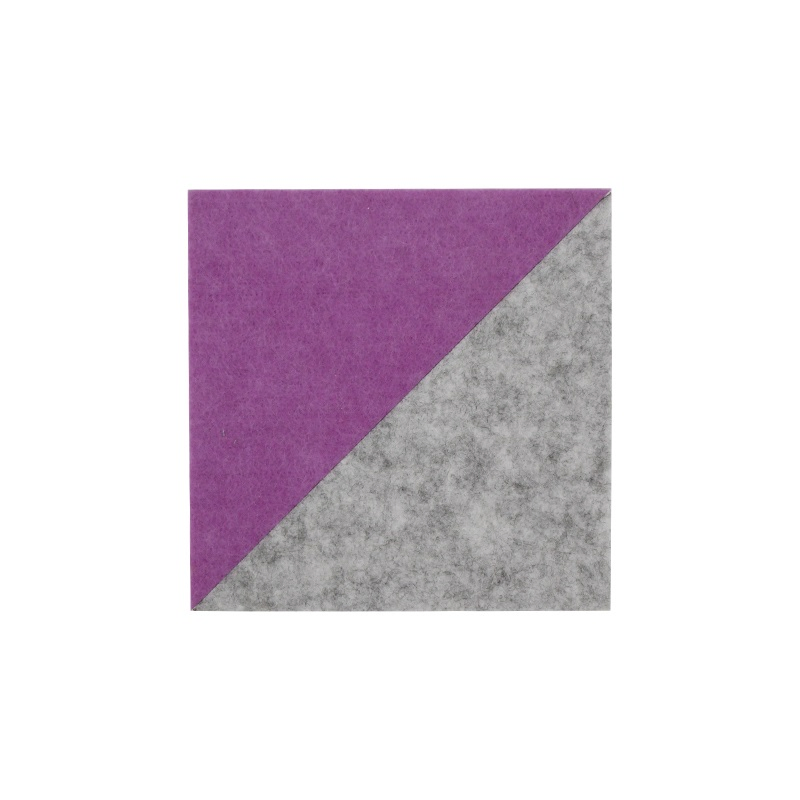 24mm High Density Soundproof Pet Acoustic Panels Polyester Felt Acoustic Panels