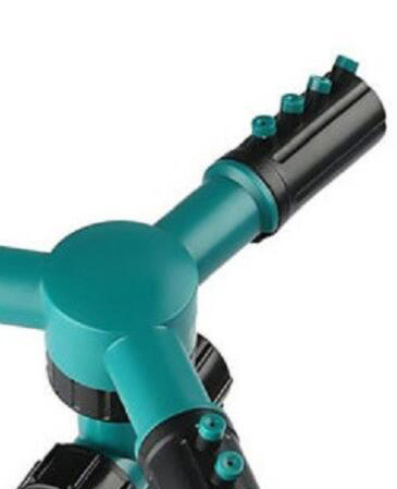 360° Rotating Automatic Lawn Sprinkler Adjustable Garden Irrigation System Durable Sprayer Esg12137
