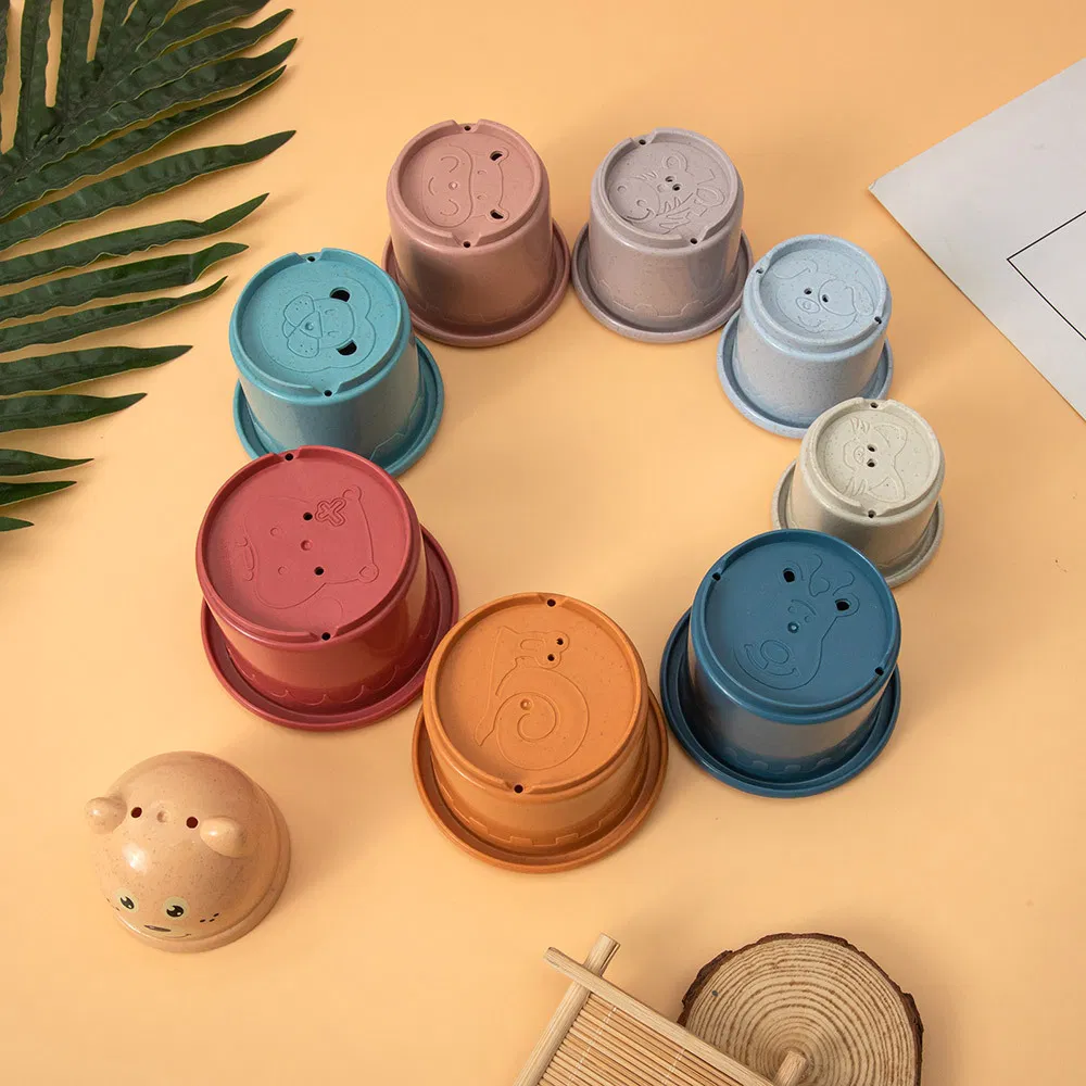 Safe and Fun Stacking Cup Toys and Sorting Toys for Children, Including Baby Bath, Swimming, and Beach Toys