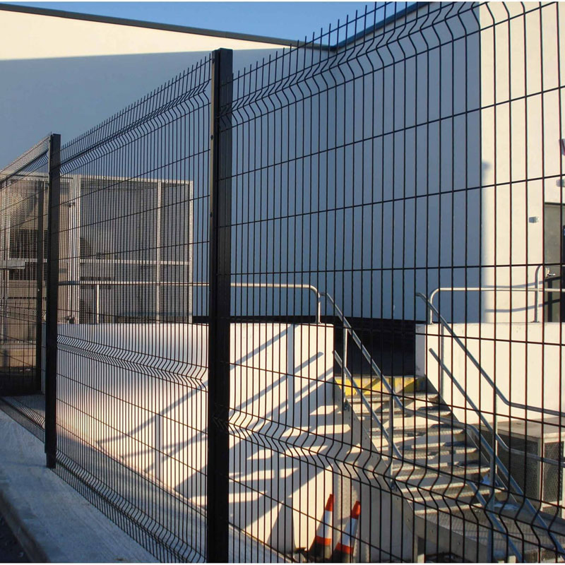 PVC Coated 3D Curved Bending Security Welded Wire Mesh Fence