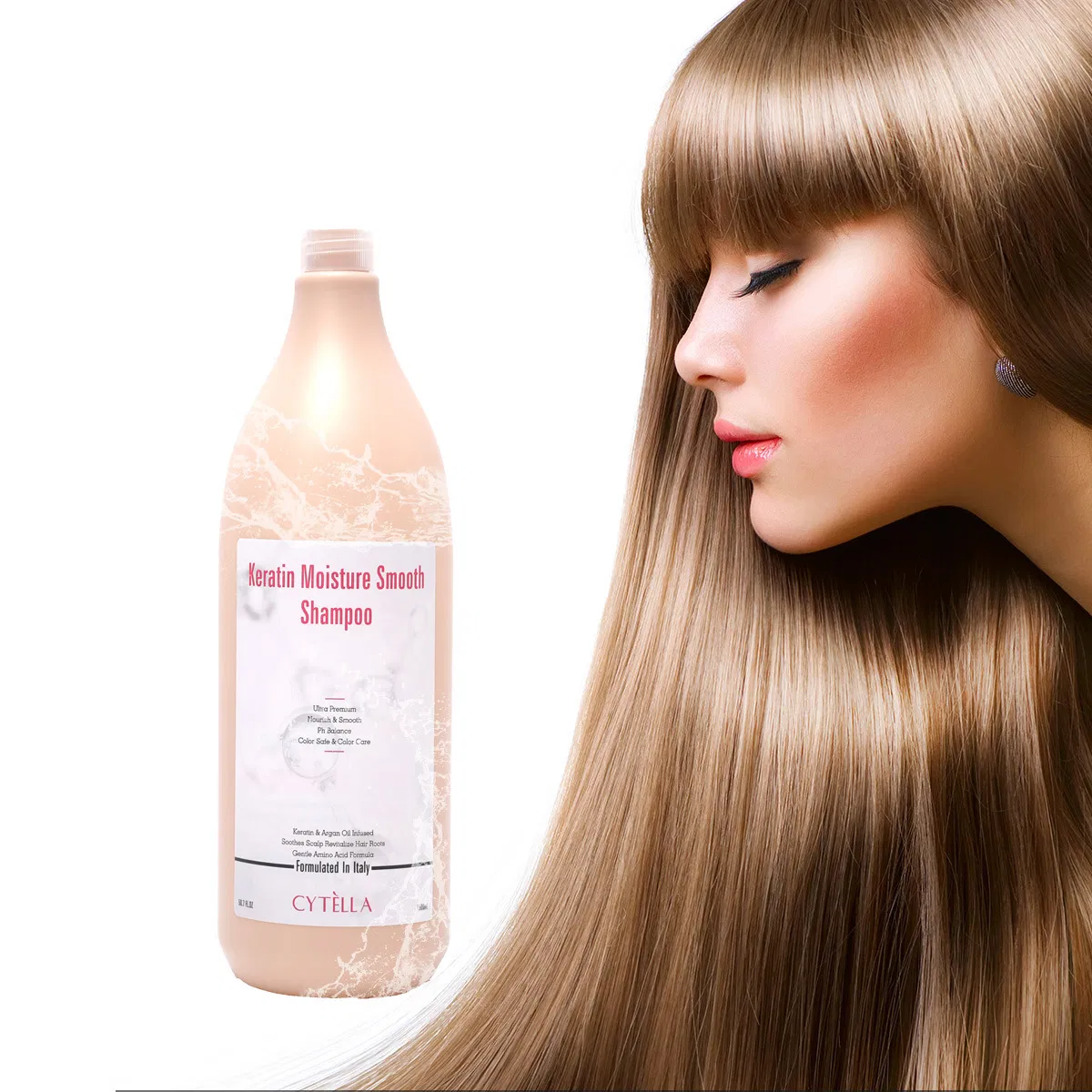 1500ml Keratin Moisture Smooth Shampoo