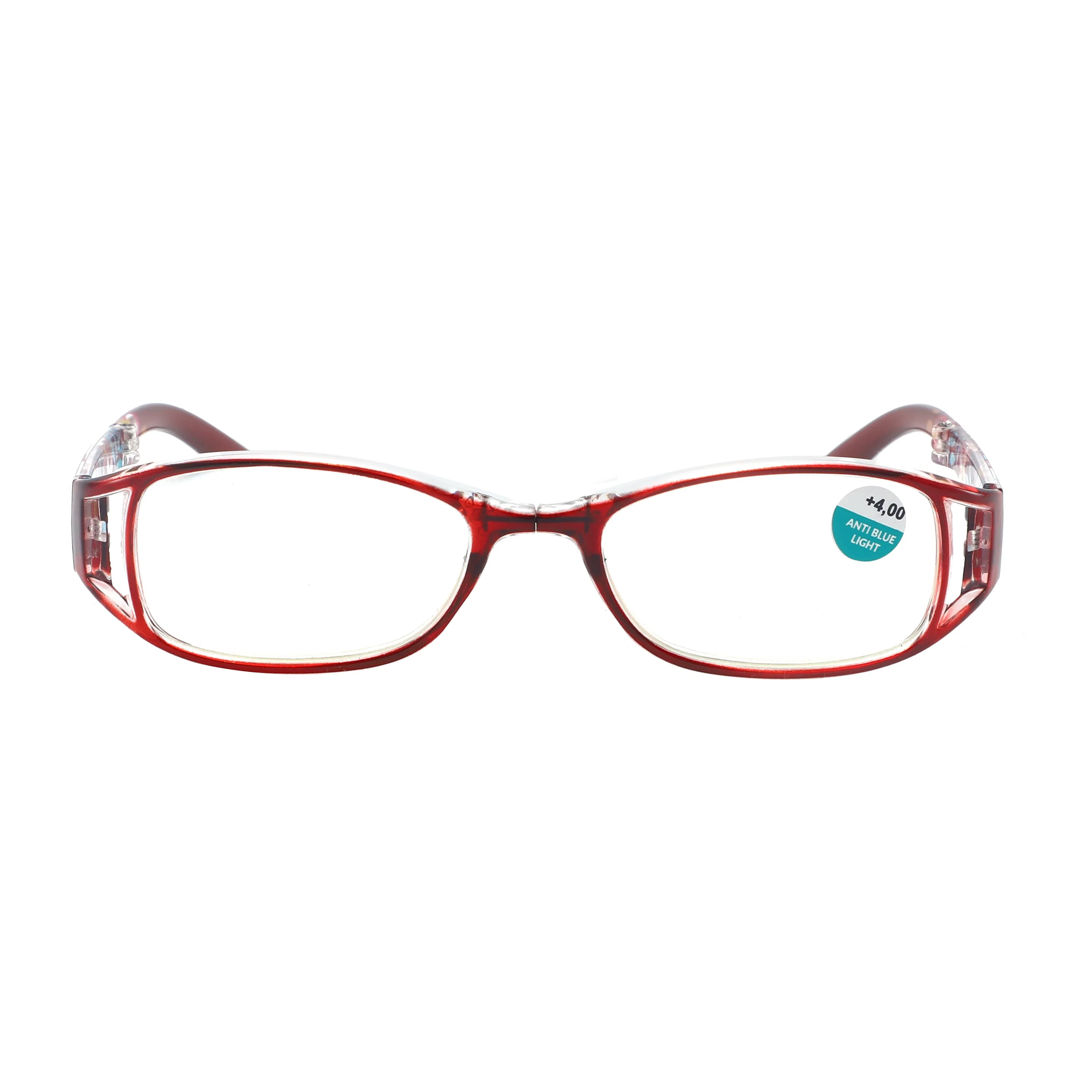 New Affordable Factory PC Wholesale Fashion Unisex Printed Foldable Oval Frame Reading Glasses