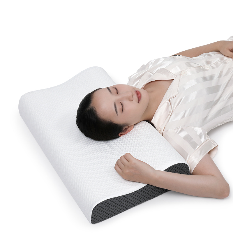 Wholesale Memory Foam Cervical Pillow for Side Back Sleeper Neck Support Soft Sleep Pillow