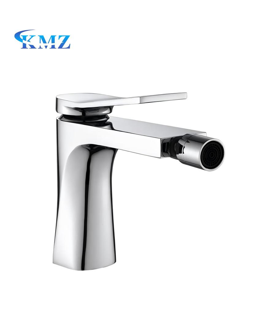 Brass Bathroom Faucet Mixer Tap Single Hole Hot and Cold Water Tap Bidet Faucet Mixer with Ceramic Valve Core