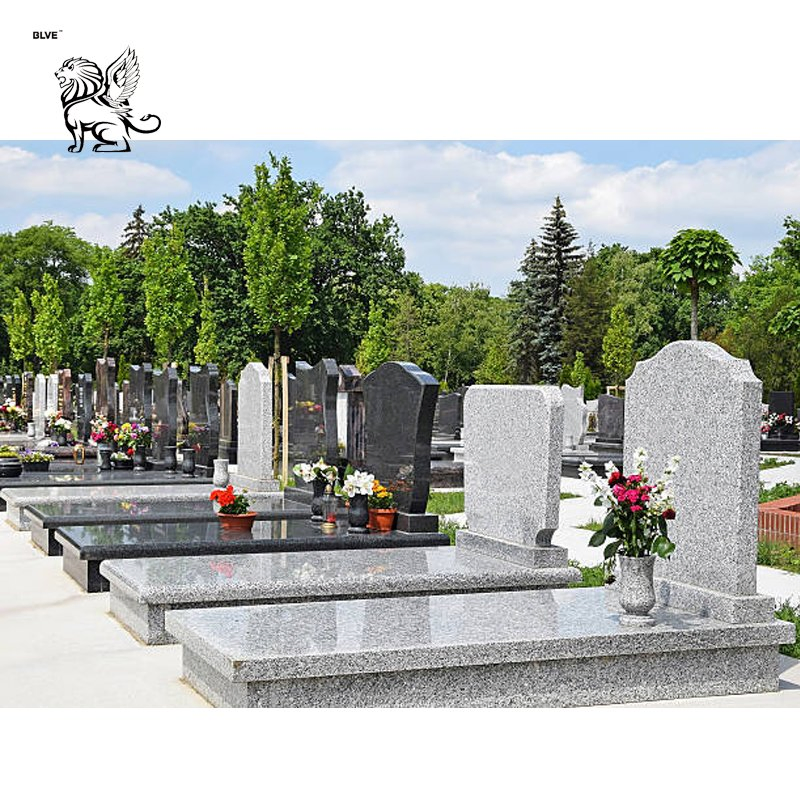 Factory Wholesale Modern Designs Natural Stone Headstone Granite Tombstone and Monument for Cemetery