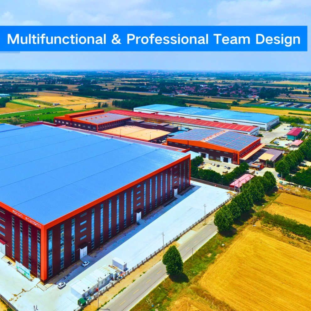 High Level Assembly Type Steel Structure Building with Beautiful Appearance
