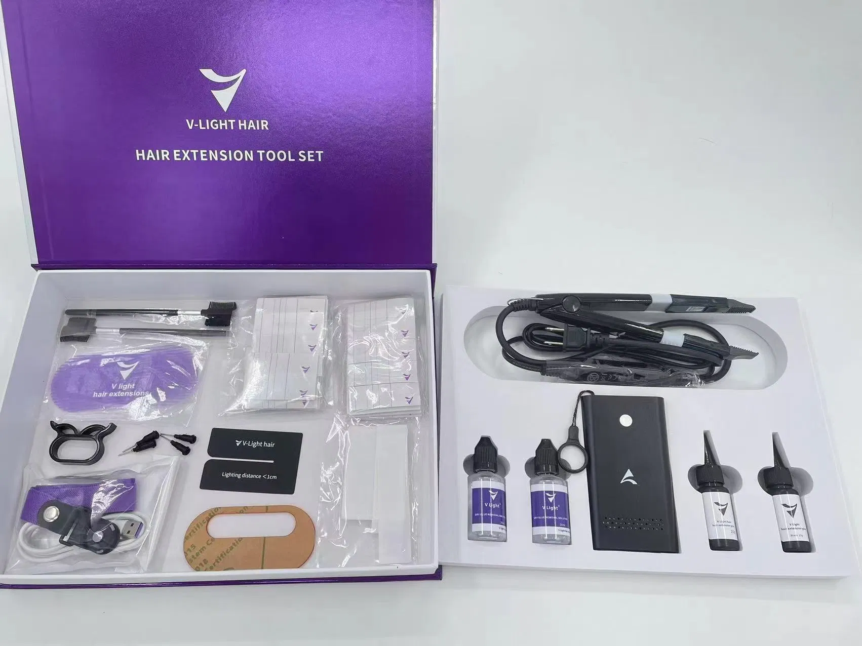 Клей V Light для наращивания волос с UV LED