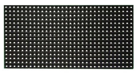 Single Red LED Text Display Screen Module