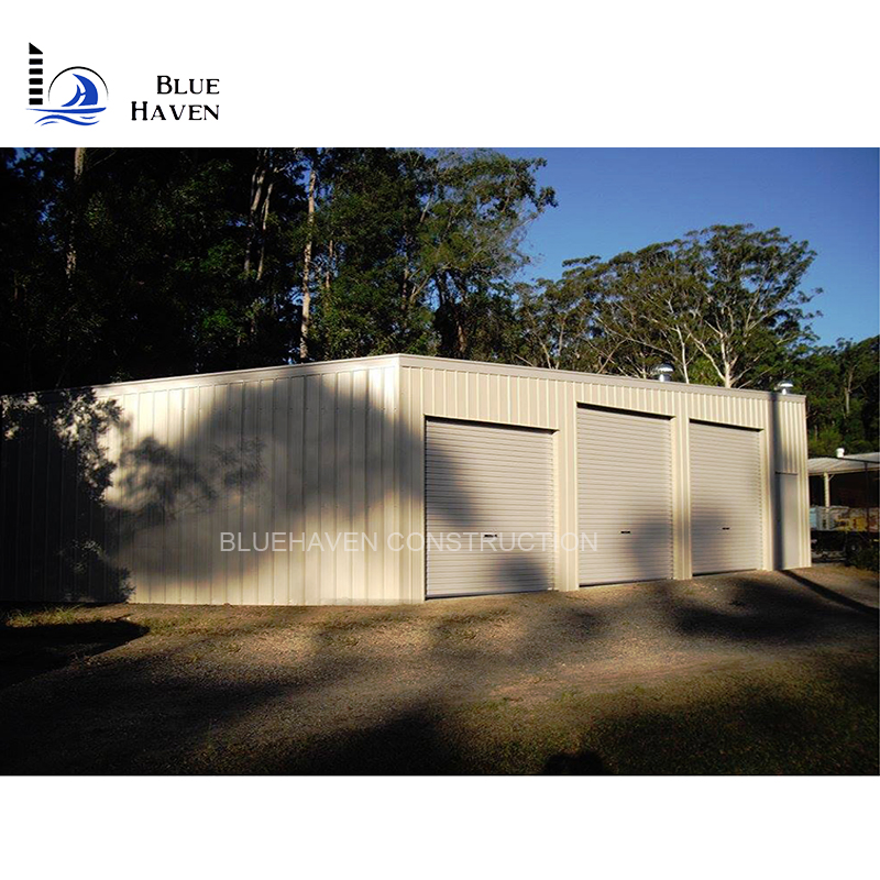 Prefabricated Light Steel Structure Metal Garage