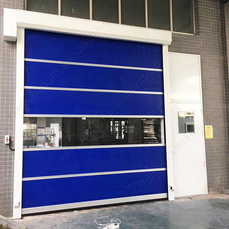 2024 New PVC High Speed Door Rolling up Door/ PVC High Speed Door Roller Shutter Door Cleanroom Door Lower Temperature Cold Room Door Price