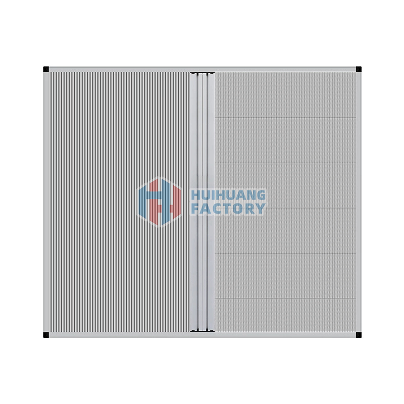 Wholesale Pleated Woven Retractable Net Screen Door Sliding Door Blind Door