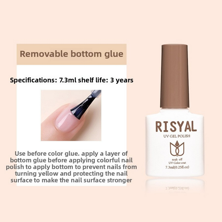 Custom Logo Nail Clear Pink Hard Gel Extension Nail Builder UV Gel Polish for Nails Private Logo