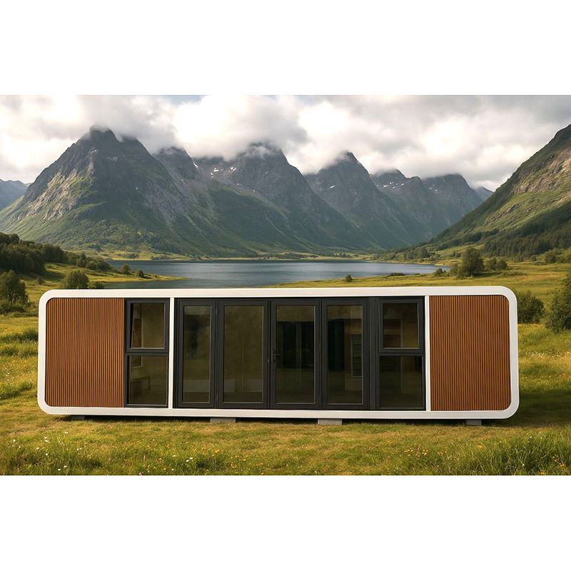 Steel or Alluminum Door Flexibly Combinable Apple Cabin Modular Home Mobile Container House