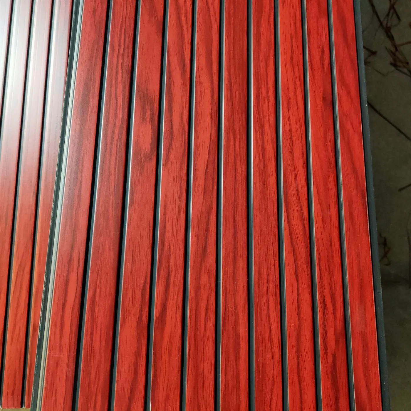 300*8.5mm High Quality India Popular Design PVC Fluted Ceiling Wall Panel