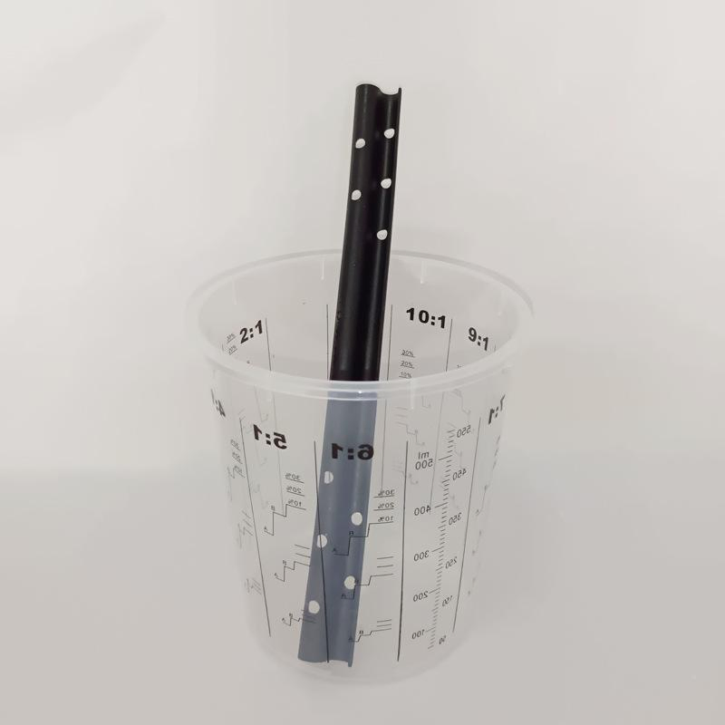 Прозрачный одноразовый стакан для смешивания красок 2550CC